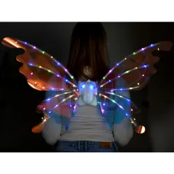 Svietiace rozprávkové krídla pre vílu