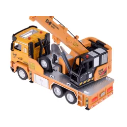 Stavebné auto žeriav so zvukom a svetlom