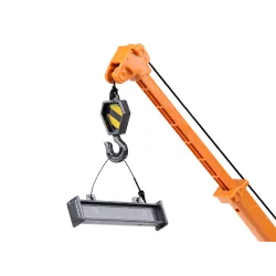 Stavebné auto žeriav so zvukom a svetlom