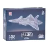 Poskladaj si – model bojového lietadla J-20