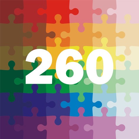 Puzzle 260 dielov, 8+